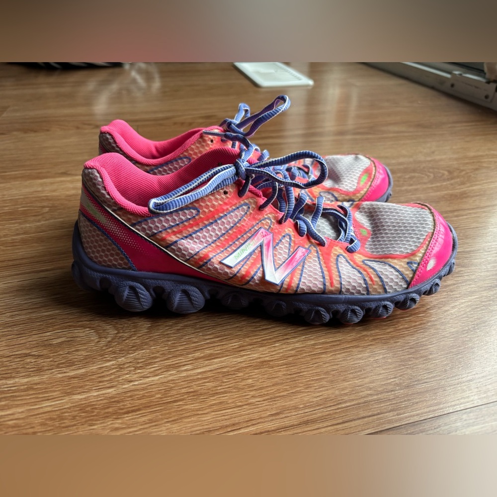 New Balance Pink and Purple Athletic Shoes